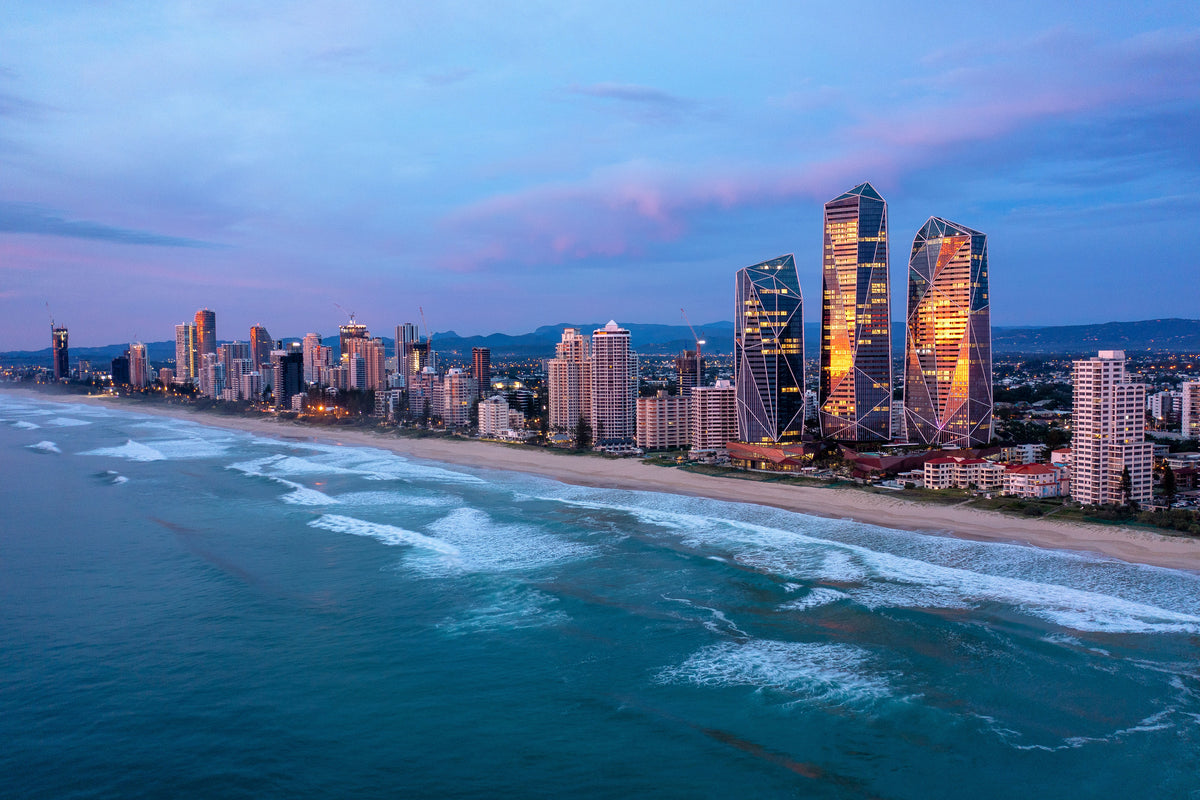 Surfers Paradise on the Gold Coast in Queensland, Australia