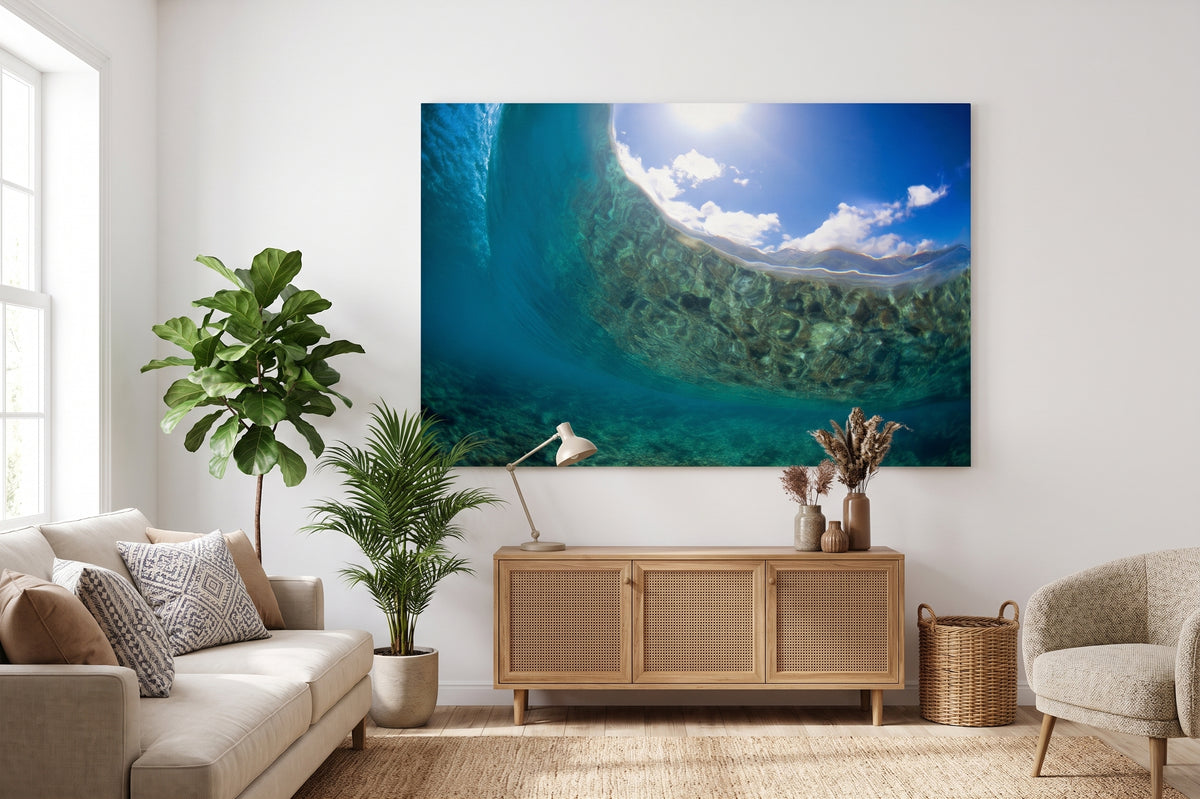 Tahiti Under Wave