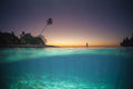 Tahiti sunset